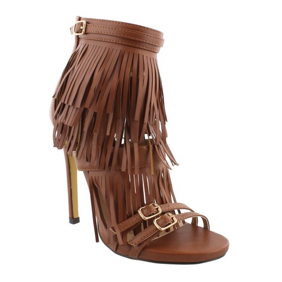 Liliana Shoes - Fringe Sandals